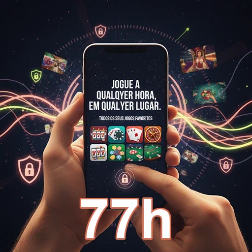 Ilustração de Experimente jogos online com 77h: diversão rápida e direta