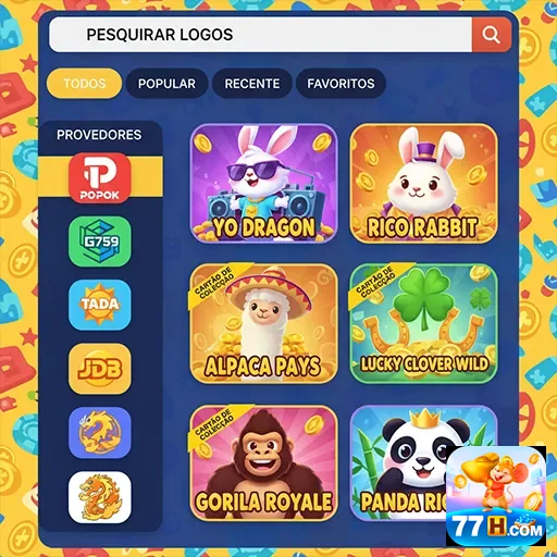 Ilustração de Slots de Alta Qualidade